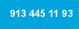 913 445 11 93 913 445 11 93